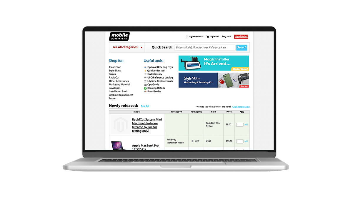 Mobile Outfitters Magento Work_Scopic_main
